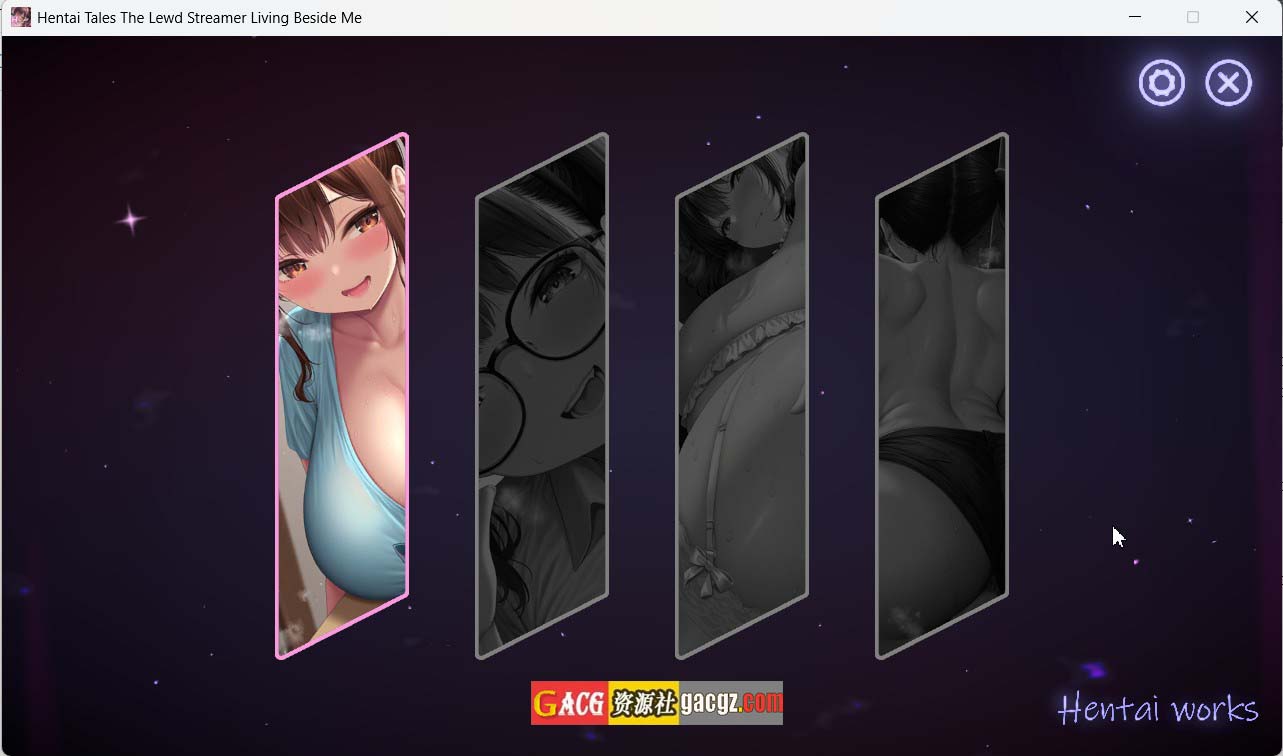 【日式SLG/解谜】变态物语：住在隔壁的淫乱主播 Hentai Tales: The Lewd Streamer Living Beside Me 官中版【新作/PC/650M】
